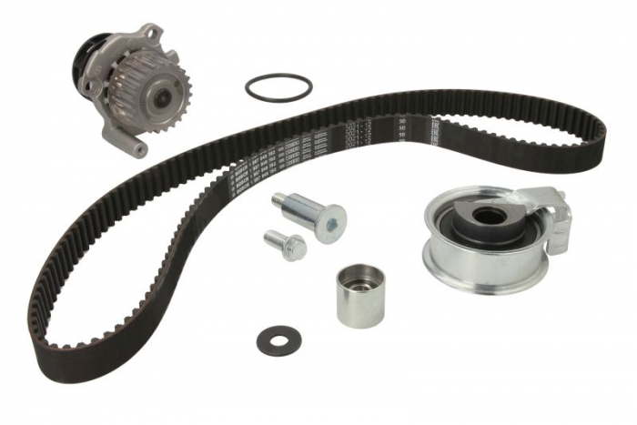 Set pompa apa + curea dintata potrivit AUDI A3, A6 C5, TT; SEAT ALHAMBRA, LEON, TOLEDO II; SKODA OCTAVIA I; VW BORA, BORA I, GOLF IV, NEW BEETLE, SHARAN 1.8 09.96-12.10