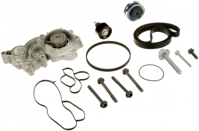 Set pompa apa + curea dintata potrivit AUDI A3; SEAT IBIZA IV, IBIZA IV SC, IBIZA IV ST, IBIZA V, LEON, LEON SC, MII; SKODA CITIGO, E-CITIGO, FABIA III, FABIA III PRAKTIK 1.0-Electric 04.11-