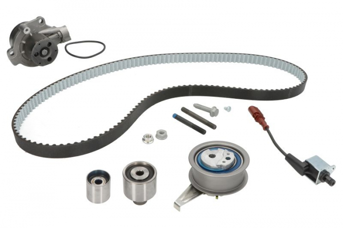 Set pompa apa + curea dintata potrivit AUDI A4 ALLROAD B9, A4 B9, A5, A6 C8, Q2, Q5; SEAT ARONA, ATECA, IBIZA V, LEON, LEON SC, LEON ST; SKODA KAMIQ, KAROQ, KODIAQ I 1.6D 2.0D 2.0DH 09.12-