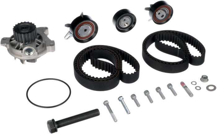 Set pompa apa + curea dintata potrivit AUDI A6 C4; VW CALIFORNIA T4 CAMPER, LT 28-35 II, LT 28-46 II, TRANSPORTER T4 2.4D 2.5D 07.90-07.06