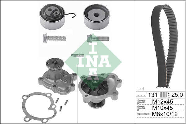 Set pompa apa + curea dintata potrivit CHEVROLET CRUZE, TRAX; OPEL ASTRA G, ASTRA H, ASTRA H CLASSIC, ASTRA H GTC, ASTRA H/KOMBI, ASTRA J, ASTRA J GTC, CORSA C, CORSA D, MERIVA A 1.7D dupa 2000 [3]