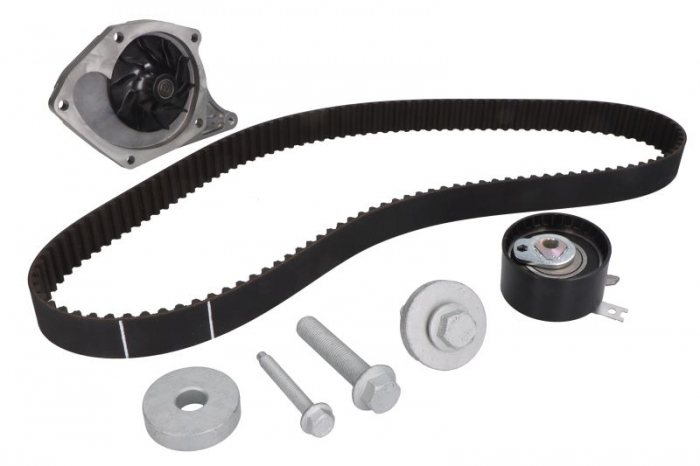 Set pompa apa + curea dintata potrivit DACIA DOKKER, DOKKER MINIVAN, DUSTER, LODGY, LOGAN, LOGAN EXPRESS, LOGAN II, LOGAN MCV, LOGAN MCV II, SANDERO, SANDERO II 1.5 1.5D 06.01-