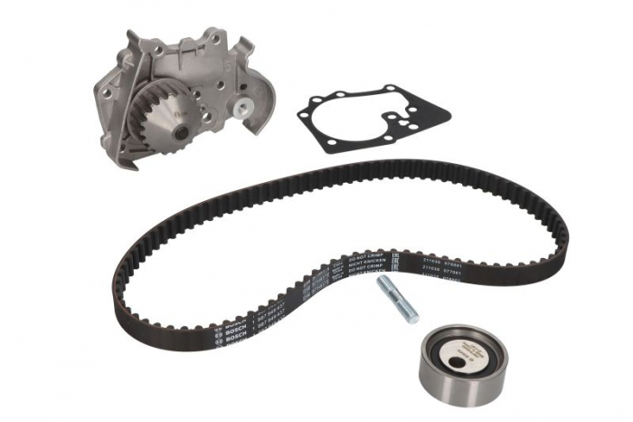 Set pompa apa + curea dintata potrivit DACIA DOKKER, DOKKER MINIVAN, LOGAN, LOGAN EXPRESS, LOGAN MCV, SANDERO; RENAULT CLIO II, KANGOO, KANGOO EXPRESS, KANGOO II, LOGAN I 1.4-1.6LPG 01.96-