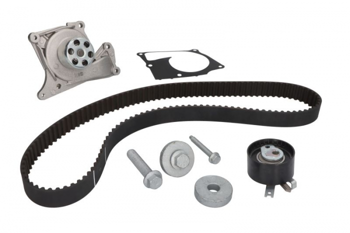 Set pompa apa + curea dintata potrivit DACIA DUSTER, DUSTER SUV, LODGY, LOGAN, LOGAN EXPRESS, LOGAN II, LOGAN MCV, SANDERO; NISSAN CUBE, JUKE, NOTE, NV200, NV200   EVALIA 1.5 1.5D 06.05-