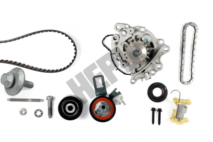 Set pompa apa + curea dintata potrivit DS DS 3   DS 3, DS 4 II, DS 7; CITROEN BERLINGO, BERLINGO MINIVAN, C3   C3 ORIGIN III, C3 AIRCROSS II, C3 III, C4 CACTUS, C4 III 1.2-Electric 09.14-