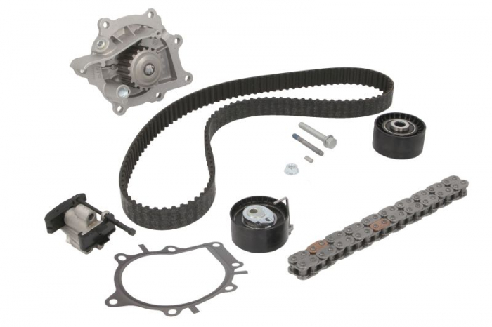 Set pompa apa + curea dintata potrivit DS DS 7; CITROEN C5 II, C5 III, C6, C8, C-CROSSER, C-CROSSER ENTERPRISE; FIAT ULYSSE; FORD GALAXY II, GALAXY MK II, MONDEO IV, S-MAX 2.0D 2.2D 06.02-