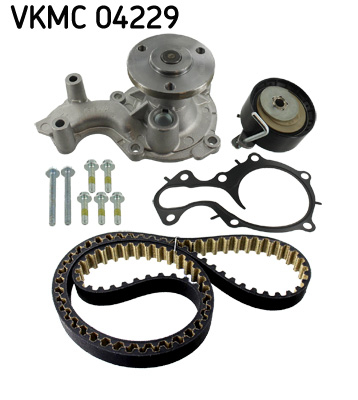 Set pompa apa + curea dintata potrivit FORD B-MAX, C-MAX II, ECOSPORT, FIESTA VI, FIESTA VII, FOCUS III, FOCUS III HATCHBACK, FOCUS III KOMBI, GRAND C-MAX, MONDEO V 1.0-2.0 02.12-