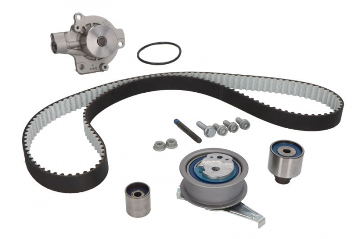 Set pompa apa + curea dintata potrivit MAN TGE; AUDI A3, A4 B9, A5, A6 C8, Q5; VW ARTEON, CALIFORNIA T6 CAMPER, CRAFTER, GRAND CALIFORNIA CAMPER, MULTIVAN T6, TIGUAN, TOURAN 2.0D 2.0DH 04.15-