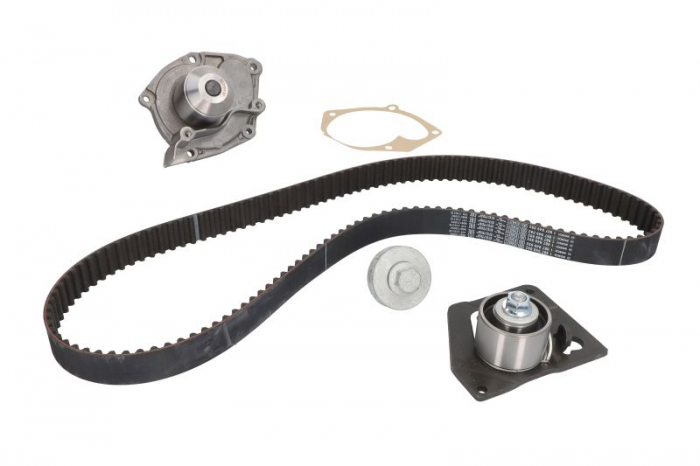 Set pompa apa + curea dintata potrivit NISSAN PRIMERA; RENAULT GRAND SCENIC II, GRAND SCENIC III, LAGUNA II, MEGANE II, MEGANE III, SCENIC II, SCENIC III; SUZUKI GRAND VITARA II 1.9D 08.02-