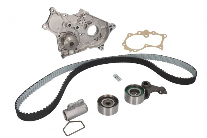 Set pompa apa + curea dintata potrivit TOYOTA AVENSIS, AVENSIS VERSO, COROLLA, COROLLA VERSO, COROLLA KOMBI, PREVIA II, RAV 4 II 2.0D 09.97-03.09