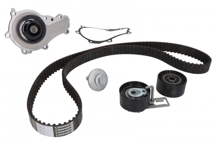 Set pompa apa + curea dintata potrivit VOLVO C30, S40 II, S60 II, S80 II, V40, V50, V60 I, V70 III; CITROEN BERLINGO, BERLINGO MULTISPACE, BERLINGO MINIVAN, C3 II 1.4D 1.5D 1.6D 06.04-