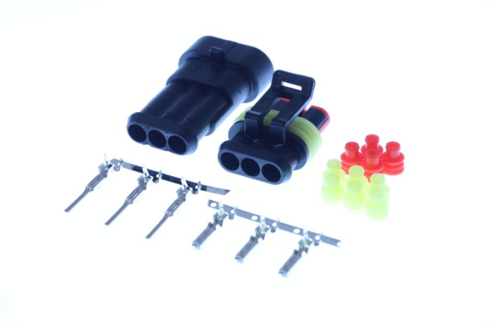 Set reparatie cablu (3 pin, + soclu; cu dop) potrivit SOLARIS URBINO I, URBINO II 1998-2018 [3]
