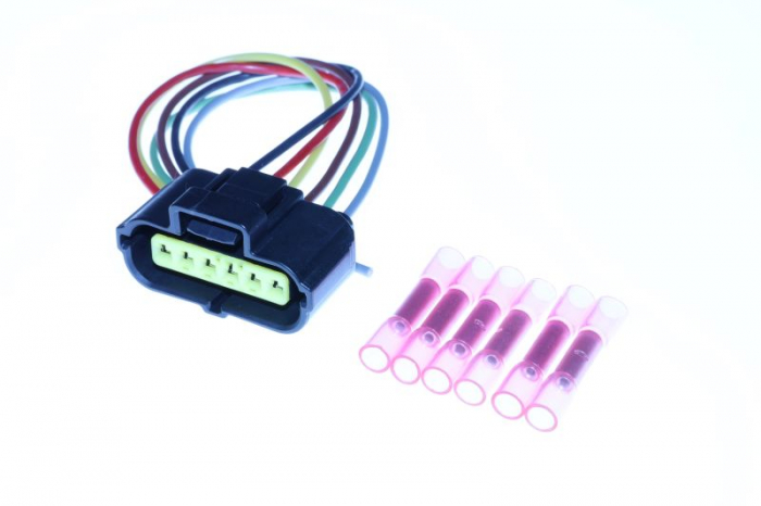 Set reparatie cabluri (200mm, numar pini: 6) potrivit FORD B-MAX, C-MAX, C-MAX II, COUGAR, FIESTA, FIESTA VI, FIESTA VII, FOCUS C-MAX, FOCUS I, FOCUS II, FOCUS III, FOCUS III/HATCHBACK 1.0-3.0 11.95- [1]