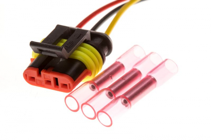 Set reparatie cabluri lumina de zi potrivit FIAT PANDA potrivit FIAT PANDA 0.9-1.3D dupa 2012 - (265mm) [2]