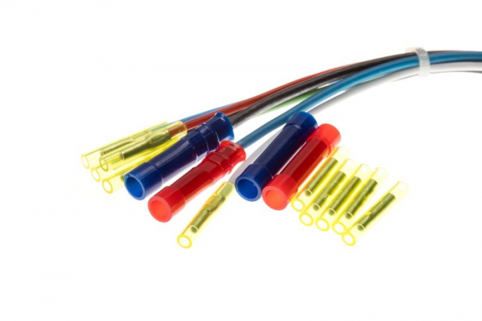 Set reparatie cabluri pentru capacul portbagajului potrivit NISSAN MICRA II 1.0-1.5D 1992-2003 - (200mm, numar pini: 9) [2]