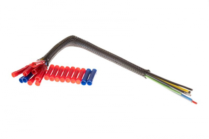 Set reparatie cabluri pentru capacul portbagajului (250mm, numar pini: 9, fara acoperire) potrivit RENAULT CLIO II 1.2-3.0 09.98-08.16 [2]