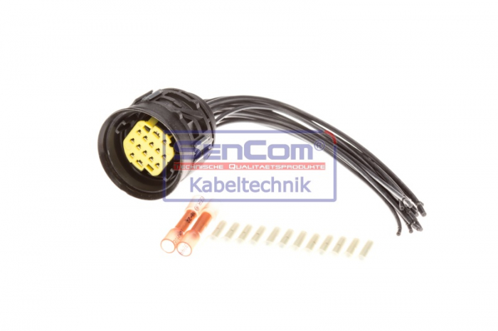 Set reparatie cabluri pentru far potrivit ALFA ROMEO 159, BRERA, SPIDER; CITROEN JUMPER I, JUMPER II, JUMPY II; FIAT 500L, DUCATO, GRANDE PUNTO, PANDA, PANDA/HATCHBACK, PUNTO 0.9-3.2 dupa 1999 - (150m [3]