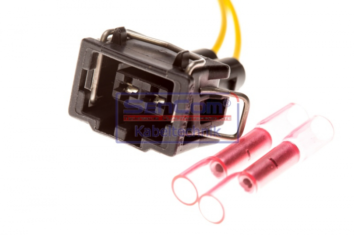 Set reparatie cabluri pentru mufa (250mm, numar pini: 2) potrivit VW potrivit ALFA ROMEO 159, BRERA, SPIDER; CITROEN JUMPER, NEMO, NEMO/MINIVAN; FIAT 500, 500 C, DOBLO 0.9-3.2 [2]