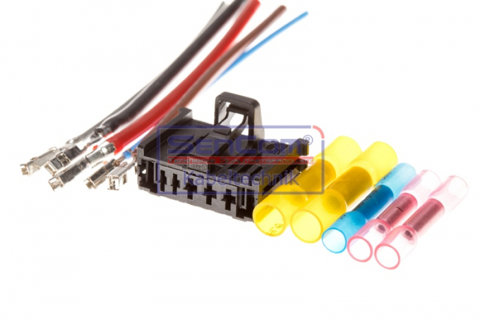 Set reparatie cabluri pentru rezistenta de incalzire potrivit PEUGEOT 307 potrivit CITROEN C3 I, XSARA PICASSO; PEUGEOT 206, 307 1.1-2.0D dupa 1998 - (100mm) [2]