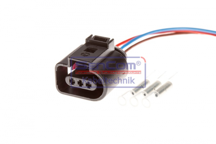 Set reparatie cabluri pentru senzor de parcare (150mm, numar pini: 3) potrivit AUDI A3, A4 B5, A4 B6, A4 B7, A6 C6; SEAT ALTEA, ALTEA XL, IBIZA III, LEON, TOLEDO III; SKODA CITIGO [2]