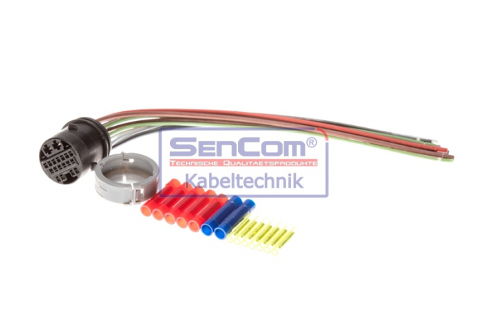 Set reparatie cabluri pentru usa din spate potrivit OPEL ZAFIRA B, ZAFIRA B/MINIVAN 1.6-2.2 2005-2015 - (200mm, numar pini: 12, fara acoperire; pentru vehicule fara Keyless-Go, dreapta/stanga) [2]