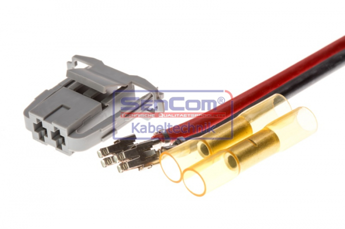 Set reparatie cabluri pentru ventilator suflant potrivit ABARTH GRANDE PUNTO; CITROEN JUMPER; FIAT DUCATO, GRANDE PUNTO, PUNTO, PUNTO EVO; PEUGEOT BOXER 0.9-3.0D dupa 2005 - (100mm) [2]