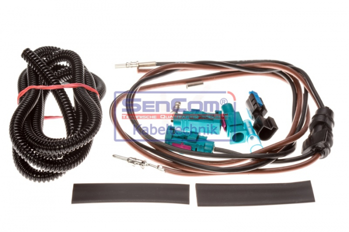 Set reparatie cabluri portbagaj potrivit BMW 5 (E61) 2.0-5.0 2004-2010 - (900mm, Stanga) [2]