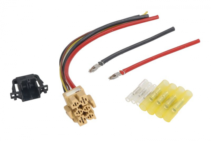 Set reparatie cabluri potrivit AUDI A3, Q3, Q7, TT; SEAT ALTEA, ALTEA XL, LEON, TOLEDO III; SKODA OCTAVIA II, SUPERB II, YETI; VW BEETLE, CADDY III, CADDY III/MINIVAN dupa 2003 [1]