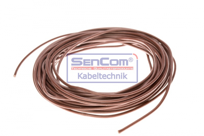 Set reparatie un singur fir (culoare: Maro, Silicon, sectiune transversala: 1,5mm, lungime: 10m) [2]