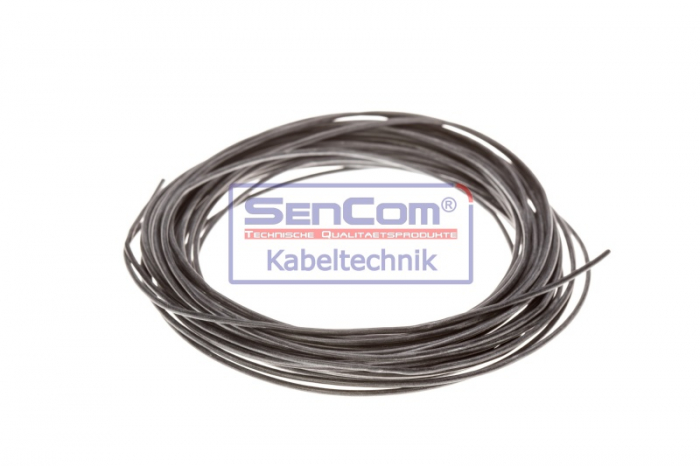 Set reparatie un singur fir (culoare: Negru, Silicon, sectiune transversala: 0,5mm, lungime: 10m) [2]