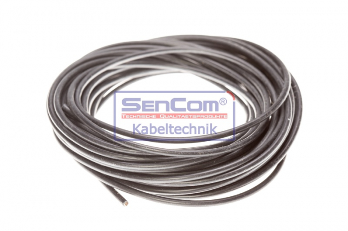 Set reparatie un singur fir (culoare: Negru, Silicon, sectiune transversala: 2,5mm, lungime: 10m) [2]