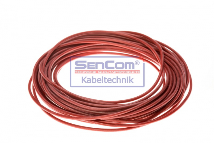 Set reparatie un singur fir (culoare: Rosu, Silicon, sectiune transversala: 1,5mm, lungime: 10m) [2]