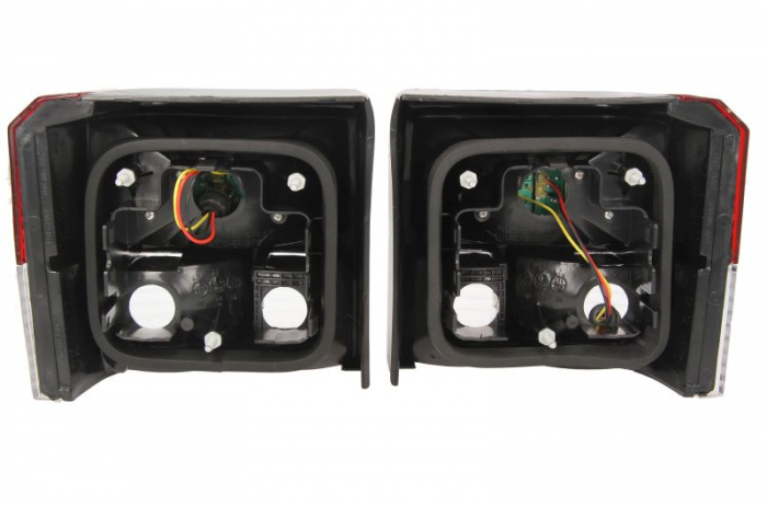 Set stop tripla lampa spate (Semnalizator alb/ rosu) VW TRANSPORTER BUS/PLATFORMA/SASIU 1995-2003 [2]