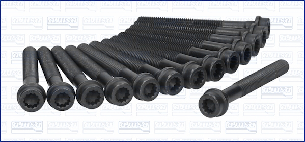 Set surub chiulasa potrivit MERCEDES 124 (C124), 124 T-MODEL (S124), 124 (W124), 190 (W201), C (W202), E T-MODEL (S124), E (W124), G (W463), S (W126) 1.8-3.0 01.85-05.00