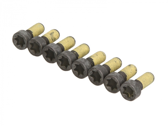 Set surub volanta (M12x1,5mm) potrivit BMW 1 (E81), 3 (E46), 5 (E60), 5 (E61), X7 (G07) 2.0D 3.0D 4.4H 04.98-
