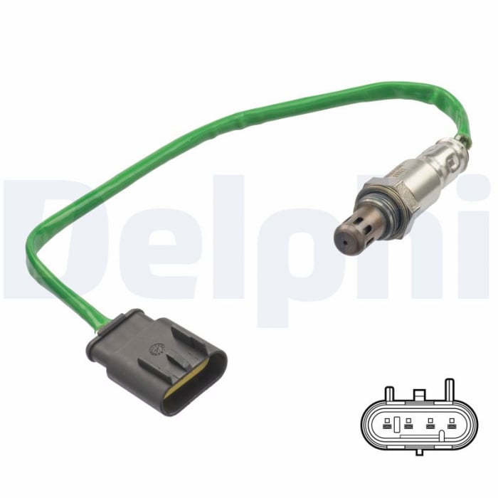 Sonda lambda (400mm) potrivit ALFA ROMEO GIULIETTA, MITO; FIAT 500, 500L, 500X, PUNTO, PUNTO HATCHBACK, TIPO; JEEP RENEGADE; LANCIA YPSILON 0.9-1.6 07.07-