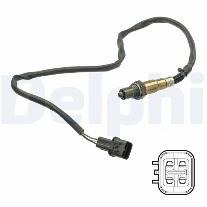 Sonda lambda (400mm) potrivit CHEVROLET EPICA; HYUNDAI ACCENT IV, ELANTRA V, ELANTRA VI, I20 I, I20 II, I30, IX20, VELOSTER; KIA CARENS III, CEE D, CERATO II, CERATO III 1.2-2.0 03.06-