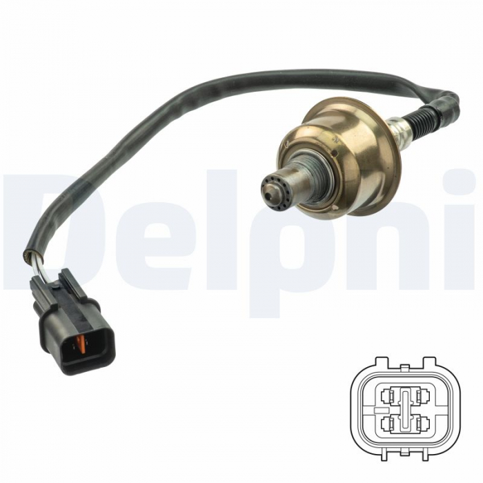 Sonda lambda (400mm) potrivit CHEVROLET EPICA; HYUNDAI GETZ, I10 I, I20 I, I30, IX20; KIA CARENS III, CEE D, PICANTO I, PRO CEE D, RIO III, VENGA; SUZUKI GRAND VITARA II 1.0-2.0 09.02-