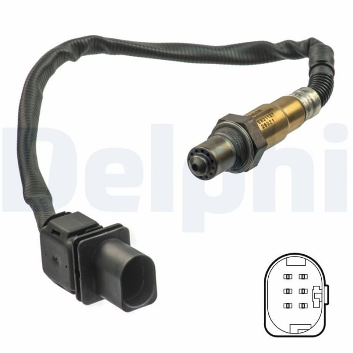 Sonda lambda (401mm) potrivit FIAT BRAVO II, CROMA, CROMA KOMBI, DUCATO, GRANDE PUNTO, IDEA, STILO; LANCIA DELTA III, MUSA; OPEL COMBO TOUR, COMBO MINIVAN 1.6D-3.0D 01.04-