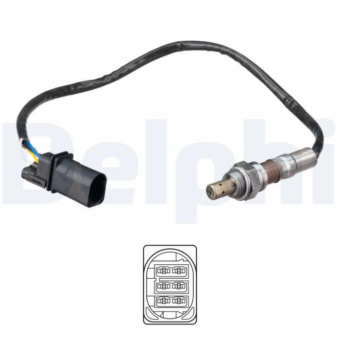 Sonda lambda (475mm) potrivit AUDI A1; SEAT IBIZA IV, IBIZA IV SC, IBIZA IV ST, TOLEDO IV; SKODA FABIA II, RAPID, ROOMSTER; VW POLO V 1.4 1.6D 05.09-