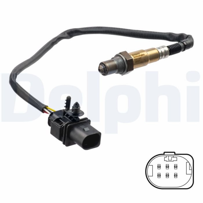 Sonda lambda (501mm) potrivit ALFA ROMEO 159, 166, GIULIETTA, SPIDER; FIAT BRAVO II, DOBLO, DOBLO CARGO, DUCATO, LINEA, PUNTO EVO; LANCIA DELTA III; OPEL COMBO TOUR 1.6D-2.4D 04.02-