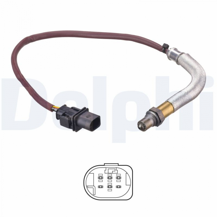 Sonda lambda potrivita MERCEDES C (A205), C (C205), C T-MODEL (S205), C (W205), E (A238), E (C238), E T-MODEL (S213), E (W212), E (W213), GLC (C253), GLC (X253) 1.6-2.0H dupa 2013 (535mm) [3]