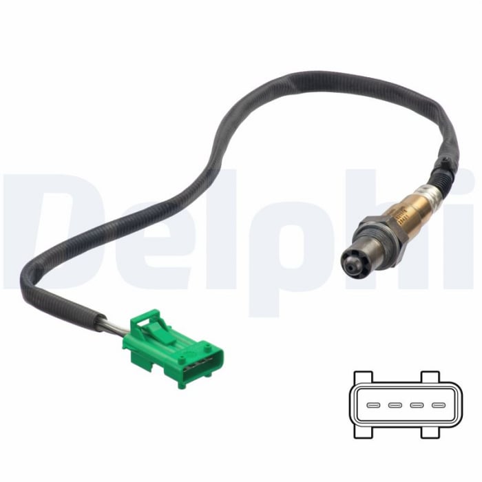 Sonda lambda (565mm) potrivit DS DS 3, DS 4, DS 5; CITROEN C4, C4 GRAND PICASSO I, C4 GRAND PICASSO II, C4 I, C4 II, C4 PICASSO I, C4 PICASSO II, C4 SPACETOURER, C5 III 1.6 1.6H 02.06-