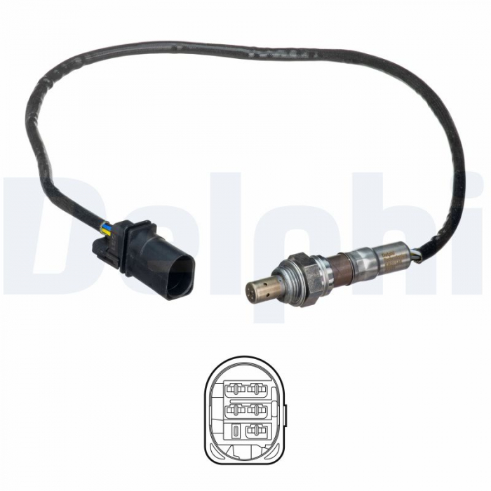 Sonda lambda (610mm) potrivit FIAT 500, 500 C, DOBLO, DOBLO CARGO, DOBLO/MINIVAN, FIORINO, FIORINO/MINIVAN, GRANDE PUNTO, LINEA, PUNTO EVO, QUBO 1.3D/1.6D 10.05- [3]