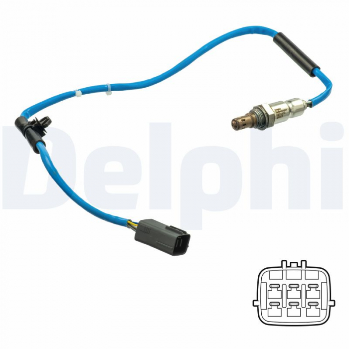 Sonda lambda (619mm) potrivit MAZDA 3, 3 HATCHBACK, 6, 6 KOMBI, CX-5 1.5 2.0 2.5 01.12-