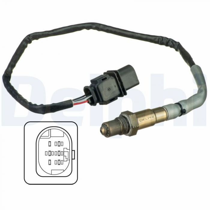 Sonda lambda potrivit HYUNDAI I20 I, I30, I40 I, I40 I CW, IX20, IX35, VELOSTER; KIA CARENS IV, CEE'D, PRO CEE'D, SOUL I, SPORTAGE III; OPEL COMBO TOUR 1.4-2.8 dupa 2005 - (655mm) [2]