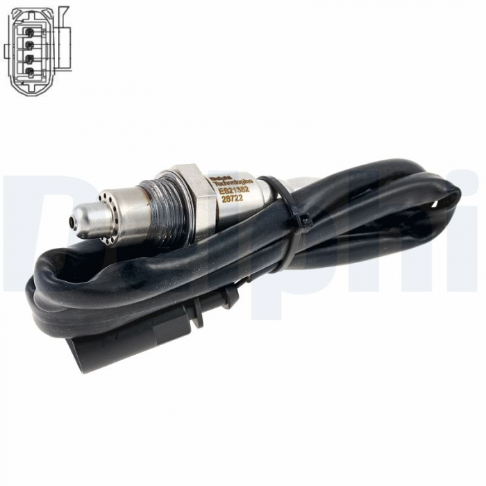 Sonda lambda (655mm) potrivit SEAT IBIZA IV, IBIZA IV SC, IBIZA IV ST, TOLEDO IV; SKODA FABIA III, FABIA III PRAKTIK, RAPID; VW POLO, POLO V 1.2 01.14-