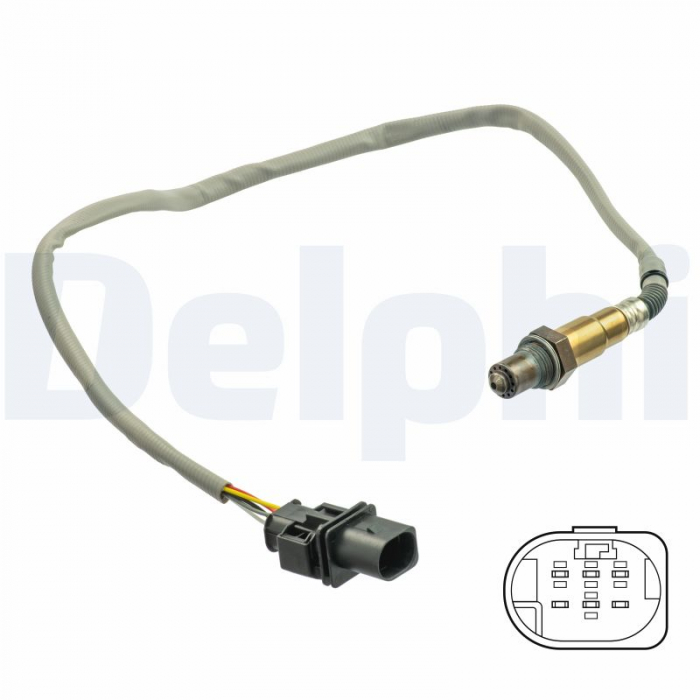 Sonda lambda (660mm) potrivit AUDI A3, A4 ALLROAD B8, A4 B8, A5, A6 C7, Q3, Q5, TT; HYUNDAI TUCSON; SEAT ALHAMBRA, LEON, LEON SC, LEON ST; SKODA KAROQ, OCTAVIA III 0.8DH 1.6 2.0D 04.08-