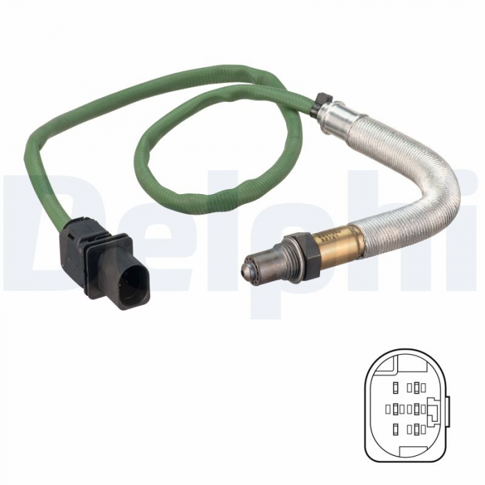 Sonda lambda potrivit MERCEDES C T-MODEL (S204), C (W204), CLC (CL203), E (W212), SPRINTER 3,5-T (B906), SPRINTER 5-T (B906) 1.6/1.8/1.8CNG dupa 2007 - (830mm) [3]