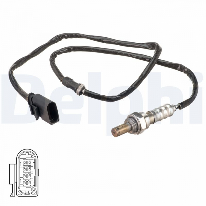 Sonda lambda (870mm) potrivit CHEVROLET EPICA; NISSAN X-TRAIL I; SEAT IBIZA IV, IBIZA IV SC, IBIZA IV ST, IBIZA IV HATCHBACK, TOLEDO IV; SKODA FABIA II, RAPID, ROOMSTER 1.2-2.2D 06.01-